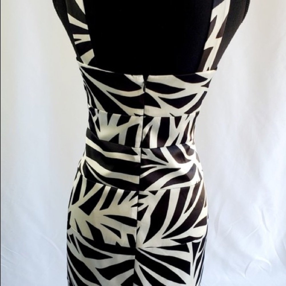Black and White Cocktail Dress NWOT